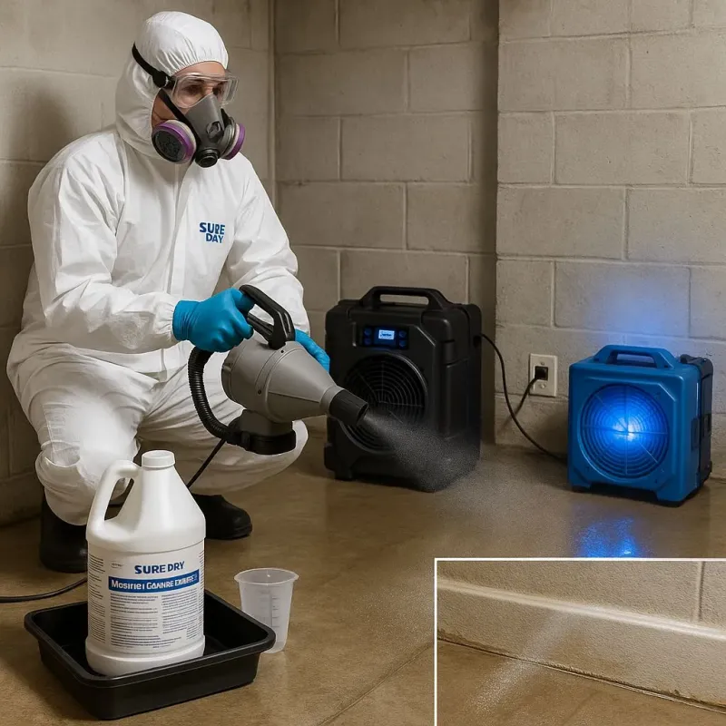Sanitization and Odor Removal process in Seminole, TX